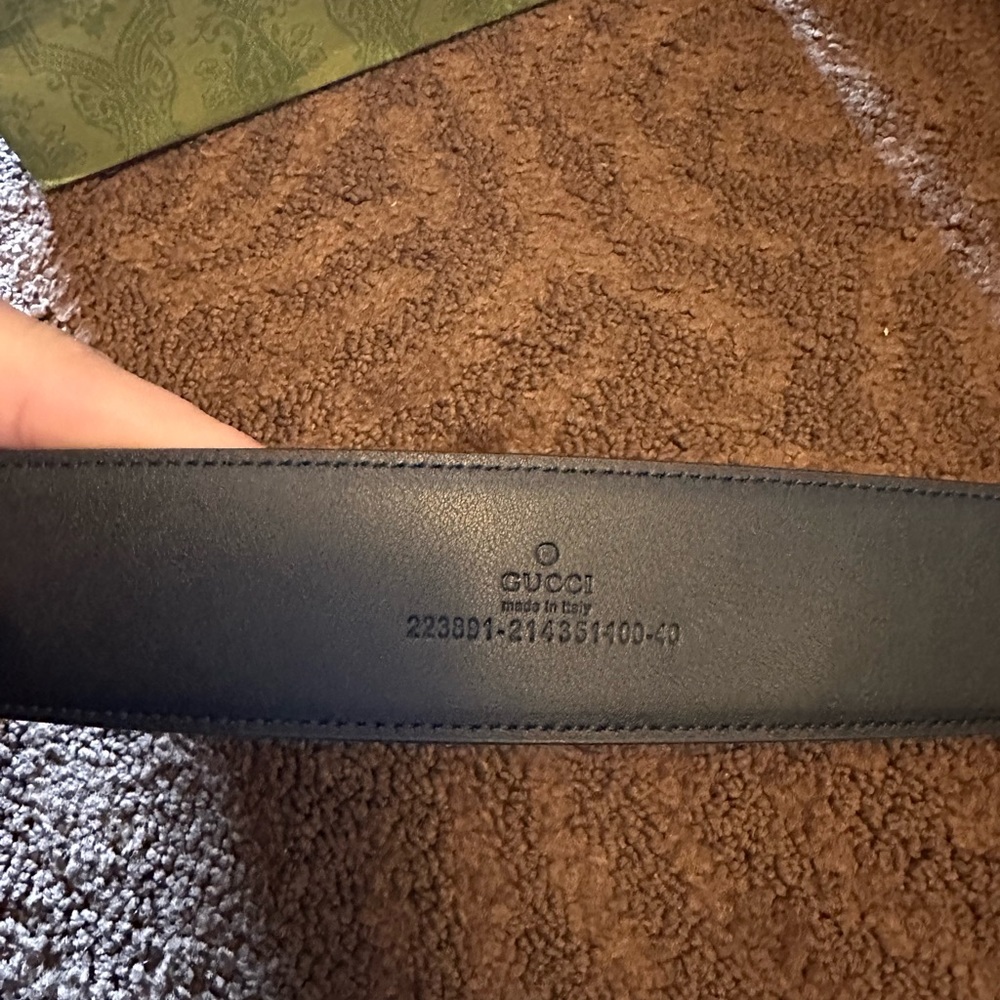 Gucci belt men’s dress belt - Picture 3 of 3